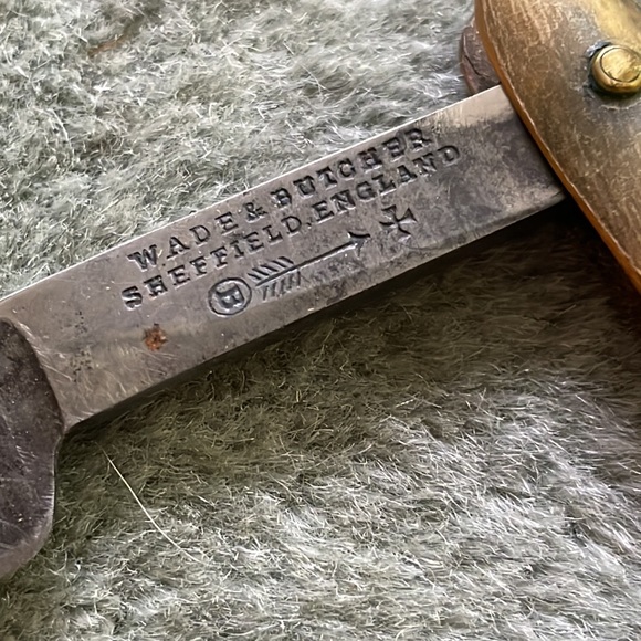 Vintage straight razor Wade & Butcher - Picture 2 of 4